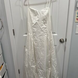 Abercrombie & Fitch Strapless Cream Dress